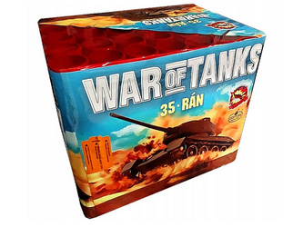 War of Tanks CLE4055 - 35 strzałów 36mm 1.4"