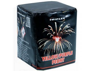 Yellow & Purple Peony TXB821 - 9 strzałów 0.8"